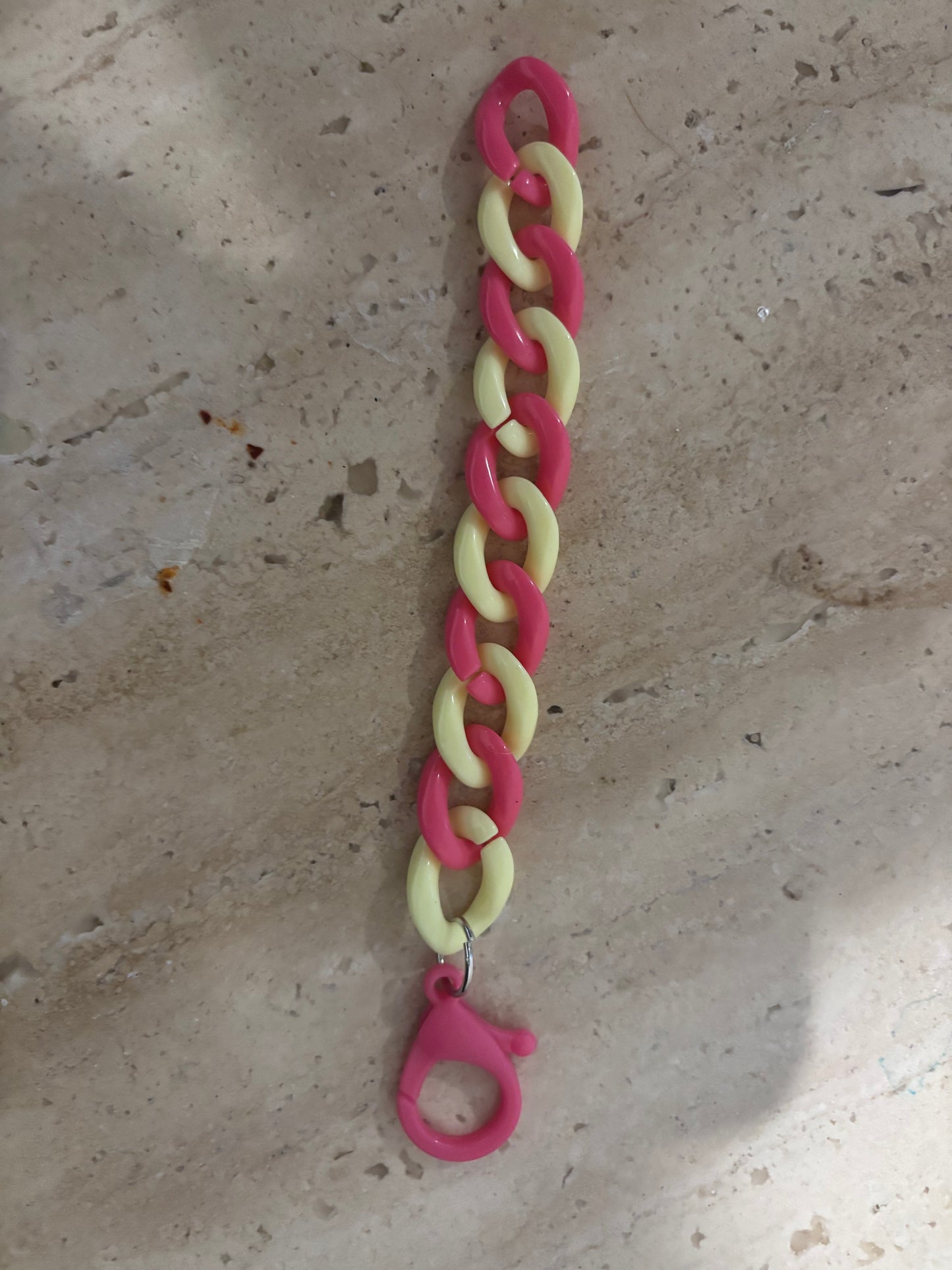 pink lemonade keychain